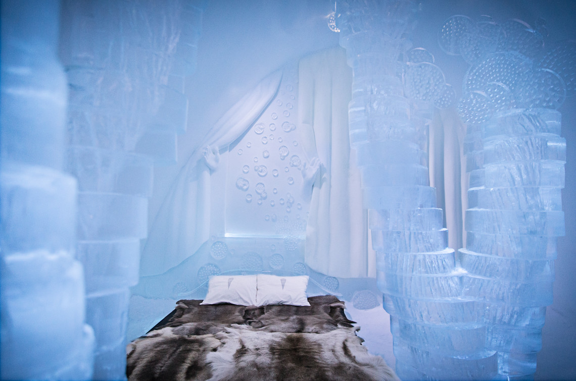 ART & DESIGN book 2015, ICEHOTEL, iCelebrate25, Suite 303, "Spring" design by Willfred Stijger, Edith Van De Wetering.